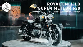 Royal Enfield Super Meteor 650 | First look review from KNOX at EICMA 2022