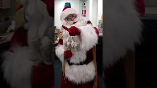 Saludo de Papá Noel para Camila, Luciana y Mathias