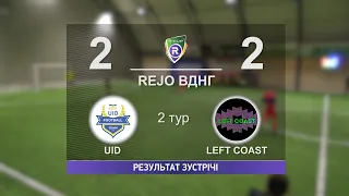 UID 2-2 LEFT COAST R-CUP XV/2024 #STOPTHEWAR