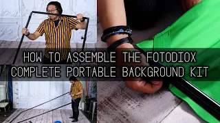 How to Assemble the Fotodiox Complete Portable Background Kit