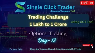 Day 12  Trading Challenge - 1 Lakh to 1 Crore