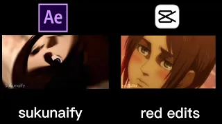 sukunaify remake // eren edit // cap cut Vs after effects