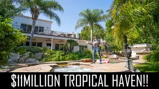 $11MILLION TROPICAL HAVEN IN BEVERLY HILLS!!