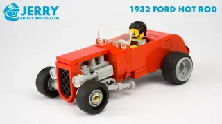 LEGO 1932 Ford Roadster Hot Rod instructions (MOC #108)