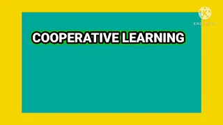 Instructional Strategies: Cooperative Learning The Teaching of Science