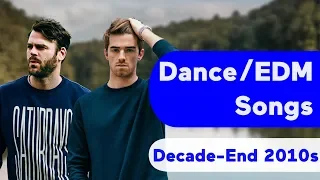 US Top 50 Best Dance/Electronic/EDM Songs Of 2010s (Decade-End Chart)