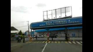 Skyway Driving to NAIA Terminal 4 via NAIAX Terminal 2 exit from Fisher Mall Malabon