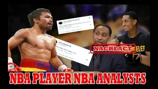 NBA PLAYER | NBA ANALYSTS | NagREACT sa PAGKAKAPANALO ni MANNY PACQUIAO