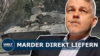 WAFFEN FÜR UKRAINE: Masala - Versteht Scholz Argument zum Schützenpanzer Marder nicht | WELT Thema