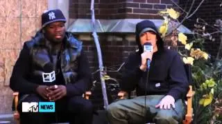 Eminem  50 Cent 2013 Interview   Re MY LIFE about lilwayneHD Peoples [2013]