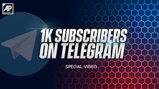 1k subscribers on telegram special video | Amazingplay | made with kinemaster