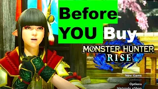 MONSTER HUNTER RISE is garbage