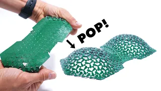 Self-assembling material pops into 3D