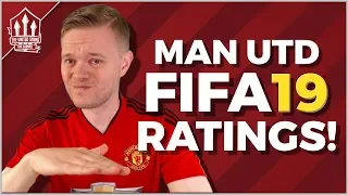 FIFA 19 MANCHESTER UNITED PLAYER RATINGS LEAKED!