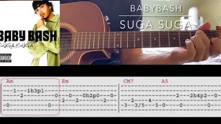 Suga Suga - Baby bash  ( guitar with tabs)