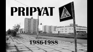 Chernobyl exclusion zone, Pripiat rare archive video 1988-1990