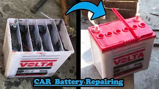 Car Battery Complete Repairing #battery #batteryrepair #repairwork  #refurbishment #car #electrical