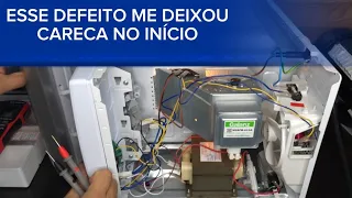 PLACA INOPERANTE FAZ O VENTILADOR E MOTOR DO PRATO FUNCIONAR AO ABRIR A PORTA?  @Globaltecbrasil