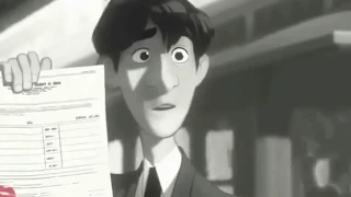 Oscar Nominated Disney Animation Short HD Paperman Mashup