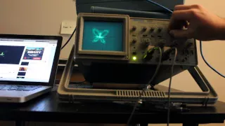 Oscilloscope Music Demo