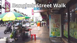 [4K] Walking on the Pradiphat Rd in Phaya Thai District, Bangkok Thailand