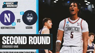 UConn vs. Northwestern - Second Round NCAA tournament extended highlights