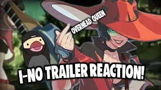 The Overhead Queen Is Back In Business! | Guilty Gear Strive I-no Trailer Reaction