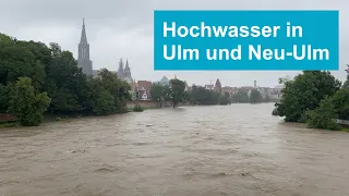 Hochwasser in Ulm und Neu-Ulm