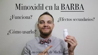 ¿Funciona el minoxidil en la barba? Descúbrelo. Los secretos del minoxidil.