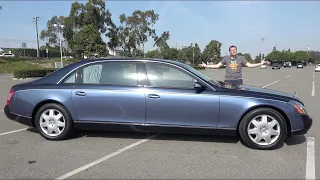 Maybach 62 за $500 000 был лучшим люксовым седаном 2000-х