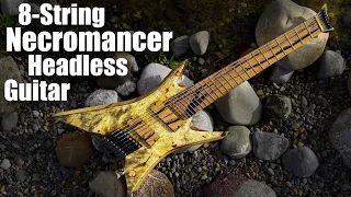 Relaxing Build Montage - Watch me Craft a Custom 8-String Headless Guitar