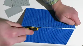 How to cut LEGO Baseplates for Classrooms