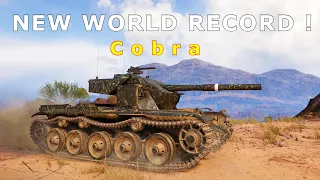 World of Tanks Cobra - 6 Kills 11,1K Damage | NEW WORLD RECORD !