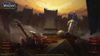 World of Warcraft Battle for Azeroth - Login Screen Music