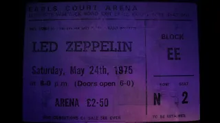 Led Zeppelin live at Earls Court - 24th May 1975