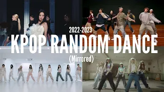 [MIRRORED] KPOP RANDOM DANCE CHALLENGE [2022-2023 ICONIC/POPULAR]