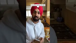 Diljit live on Instagram| smoothie tutorial #diljitdosanjh #live #instagram