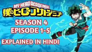 My Hero Academia Season 4 Episode 1-5 in hindi | Explained by Anime gyan