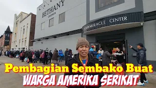 Pembagian Sembako Gratis-Gereja Bethany Miracle Center Philadelphia USA  🇺🇸