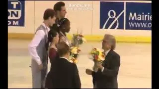 2014 France Masters Pairs Medal Celemony