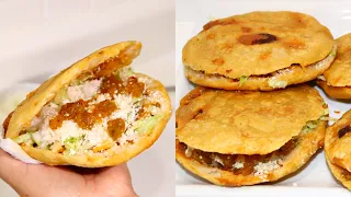 Gorditas de chicharron prensado como del CDMX 🇲🇽 | Receta paso a paso mas una rica salsa tatemada