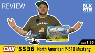 COBI® 5536 North American P-51D Mustang 💥 Cobi`s Versuch in Chrome / Metallic 💥 1:35 ▶️ REVIEW