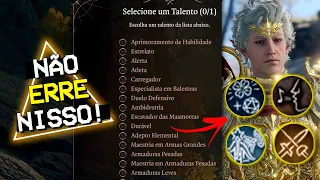 Não ERRE nisso no JOGO! Os MELHORES e PIORES Talentos! - Baldur's Gate 3