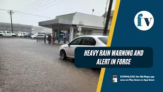 Heavy rain warning and alert in force | 03/02/2023