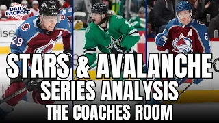 Stars & Avalanche NHL Playoffs Series Analysis :Jon Goyens Coaching Perspective | Daily Faceoff Live