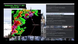 10 severe weather alerts on 3/17/21 (EAS # 61 71)