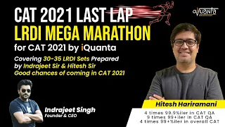 Last Lap LrDi Mega Marathon Part 2 by iQuanta (30-35 LRDI Sets) | iQuanta CAT Course