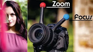 LensShifter Pro Focus & Zoom Grip for DSLR and Mirrorless Camera Lens, Canon, Nikon, Panasonic Vide