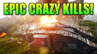 Battlefield 1 Epic Crazy Kills | BF1 Squad Gameplay