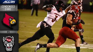 Louisville vs. North Carolina State Condensed Game | ACC Football (2019-20)